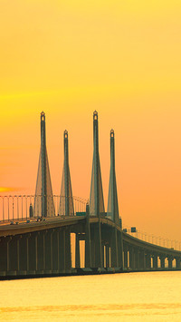 Sunrise at 2nd Penang Bridge