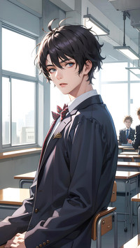 Handsome student-Desity
