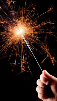 Fireworks towards the stars