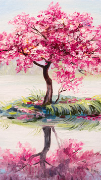 美丽油画-拍信图库