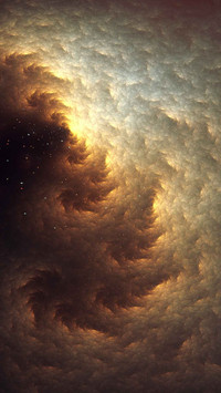 Sunset sea of clouds