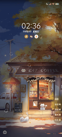 猫咪咖啡店昼夜换图