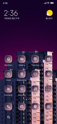 Pink Buildings
