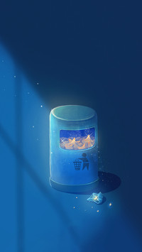 蓝色的色彩意象