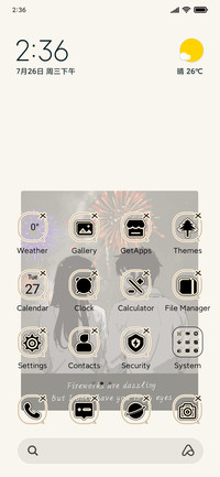 Firework Gaze