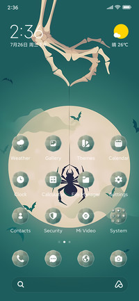 Skeleton Spider