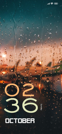 Rain Frosted Glass