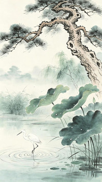 国风感壁纸-锐景创意
