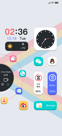 轻组件 拟态生活