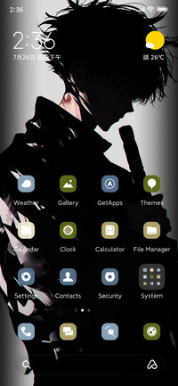 dark man
