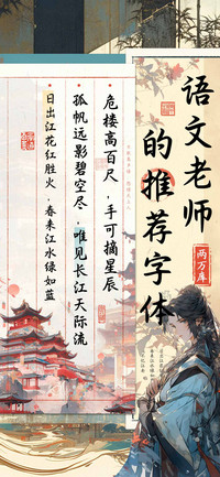 语文老师的推荐字体