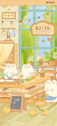 Bunny bread house
