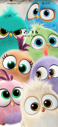 Lovely Angry Birds