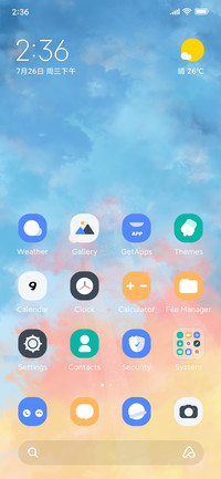 Color widget