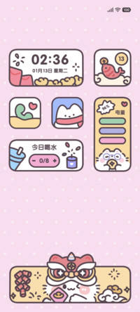 粗描边萌系贺岁新春