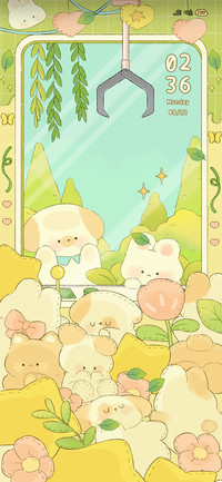 Cream puppy