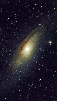 Starry sky under astronomical mirror 8