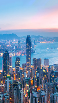 城市流光壁纸-锐景创意