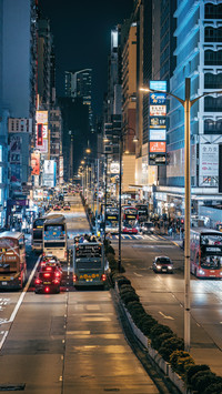 Hong Kong Night Scene