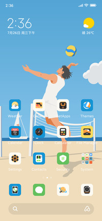 Beach volleyball