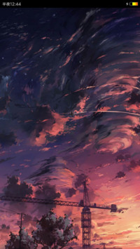 风雨中的星空
