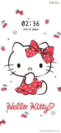 Hellokitty草莓心情