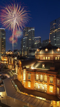 Tokyo train station building