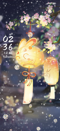 Rabbit+lantern