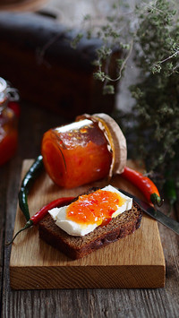 Some Desserts And Jams That Look Delicious