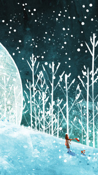 风雪夜归人