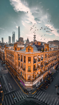 中外建筑风景