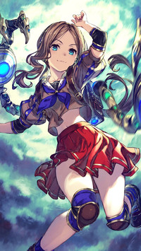 轻盈飞扬的精灵少女