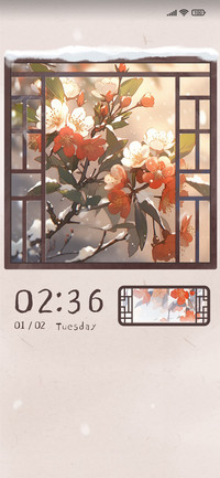Plum Near Window