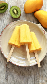 Homemade Mango Cream Ice Cream 86