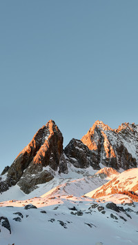 Mountain at China in the morning
