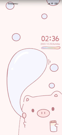Pink pig-cute