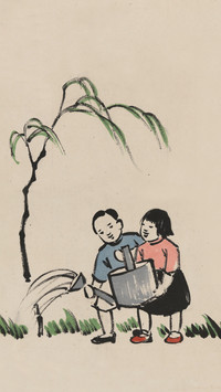 品茗丰子恺