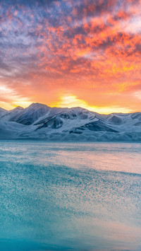 The breathtaking scenery of the pamir plateau