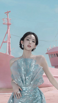 娜扎的海蓝碎钻杀