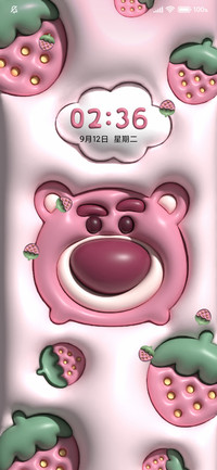 膨胀风3D可爱松松