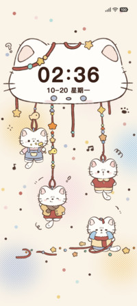 呆萌猫酱 复古风铃