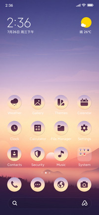 Pastel Mountains