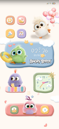 Angry Birds Clay