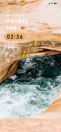 Cliff hole