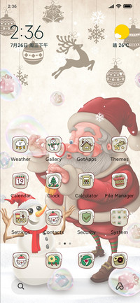 Bubble Christmas