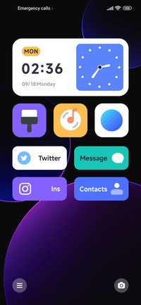 Round Purple