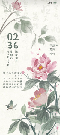 海棠花开 古风