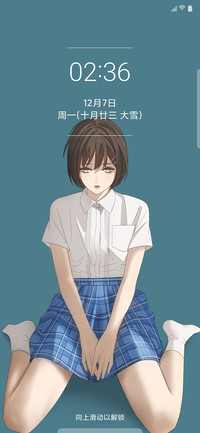 one girl