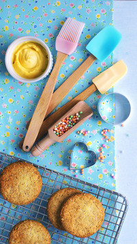 Bakery horizontal banner design background