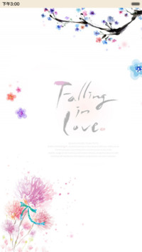 Falling in Love（动态花瓣飘落+音乐锁屏）